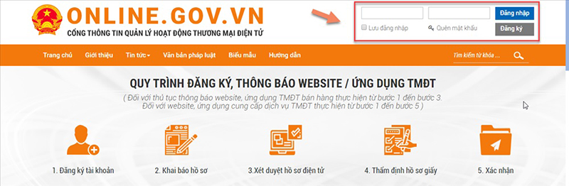 Đăng ký tài khoản