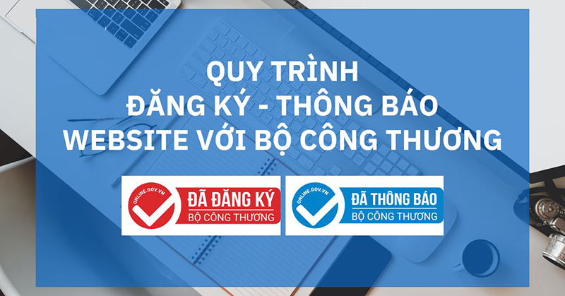 Quy trình đăng ký web với Bộ Công Thương