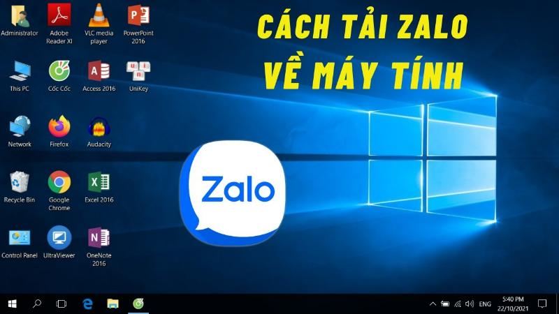 Cách tải và cài đặt Zalo PC