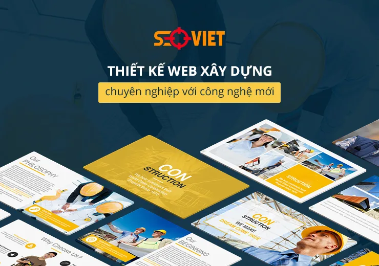 thiết kế web xây dựng