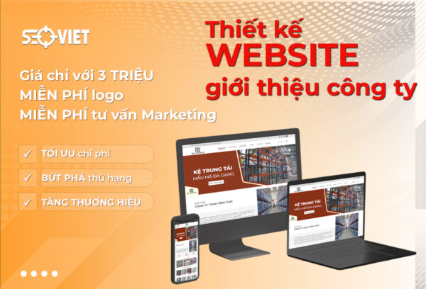 Thiết kế web giới thiệu công ty