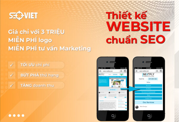 Thiết kế website chuẩn seo