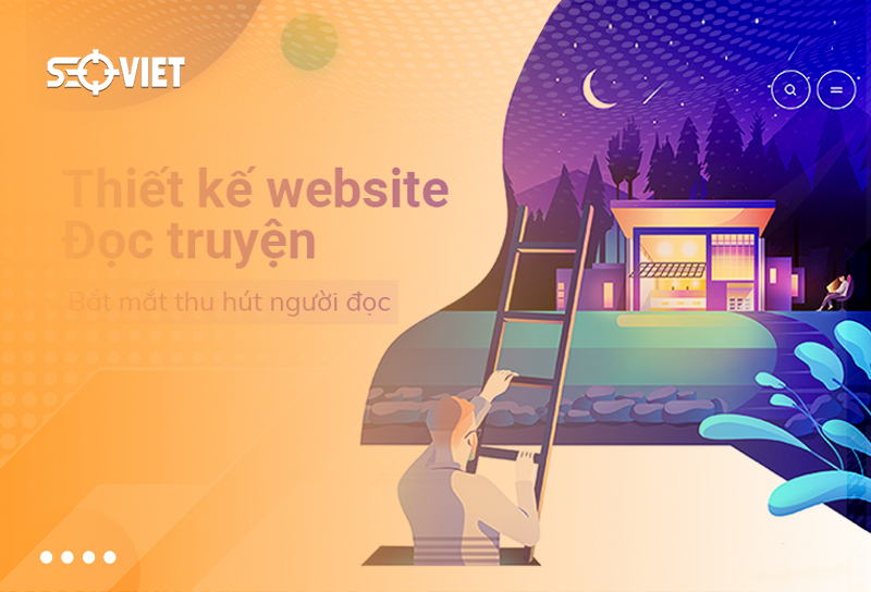 thiết kế website đọc truyện