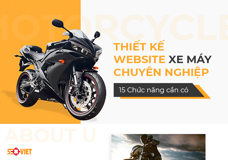 thiết kế website xe máy