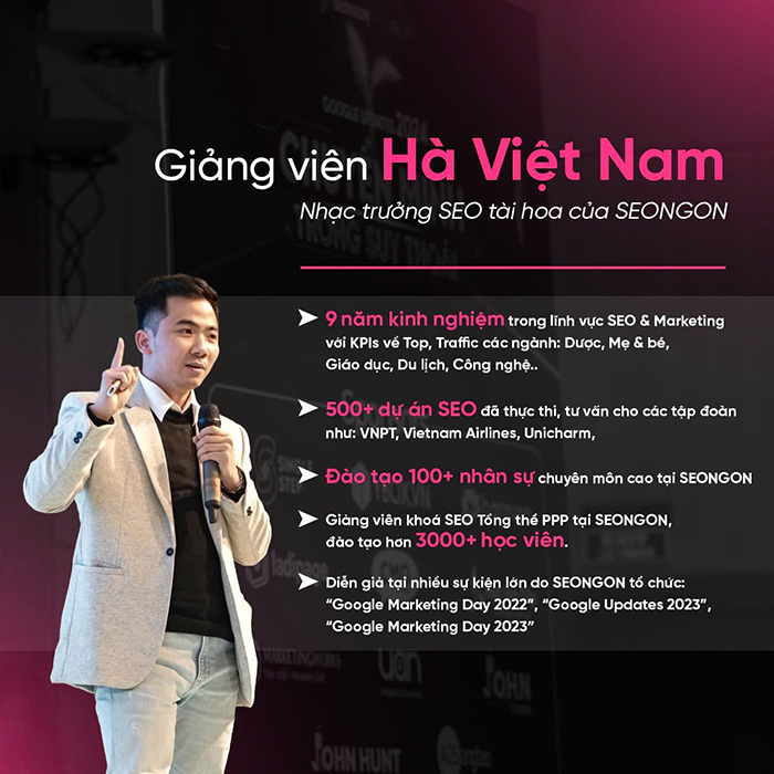 Giảng viên Hà Việt Nam