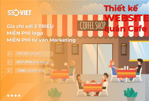 Thiết kế website quán cà phê