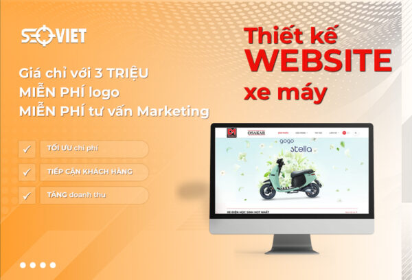 Thiết kế website xe máy