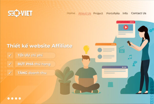 Thiết kế website affilicate