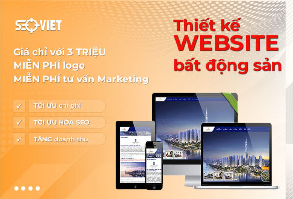 Thiết kế website bất động sản