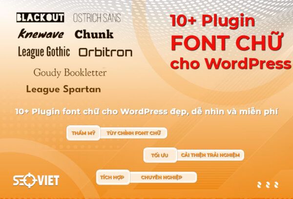 Plugin font chữ cho wordpress