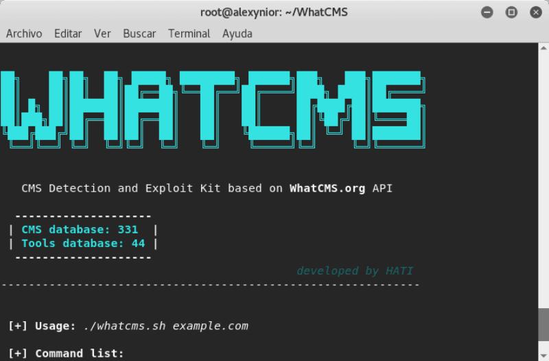 Công cụ kiểm tra ngôn ngữ website WhatCMS