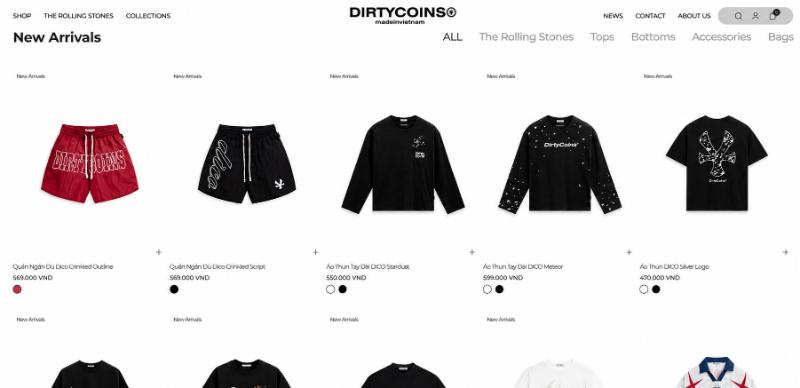 DirtyCoins – Cực chất, đậm cá tính cho giới trẻ