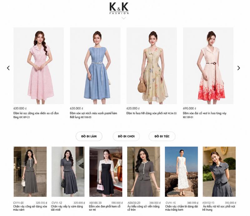 K&K Fashion – Thời trang công sở nữ thanh lịch, tối giản
