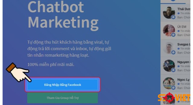 Cách tạo chatbot Facebook AhaChat 1