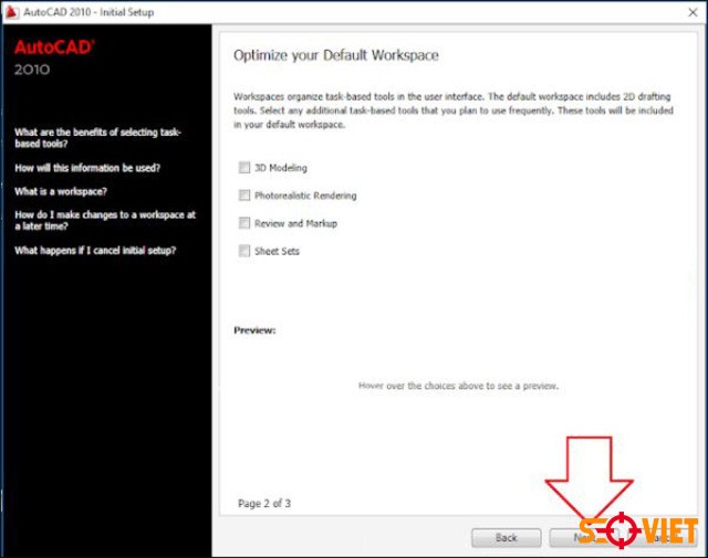 Kích hoạt phần mềm Autocad 2010 bước 3