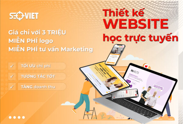 Thiết kế website học trực tuyến