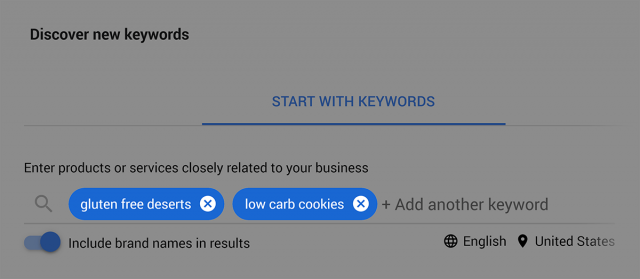 Cách dùng Google Keyword Planner bước 2-2