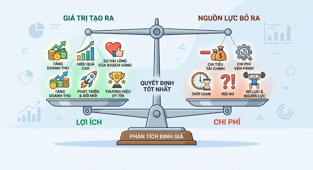 Lợi ích (Benefits) vs Chi phí (Costs)