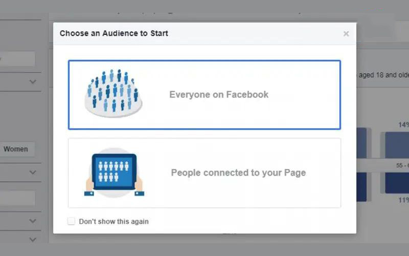 Ứng dụng Facebook Audience Insights