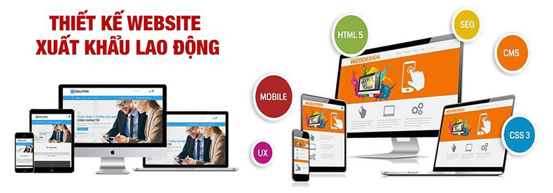 Lưu ý khi thiết kế website xuất khẩu lao động