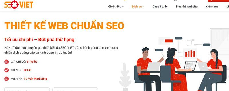 Quy trình thiết kế website tại Seo Việt