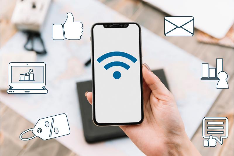 Tận dụng WiFi Marketing tại cửa hàng Offline