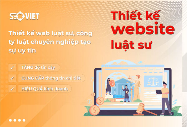 Thiết kế website luật sư