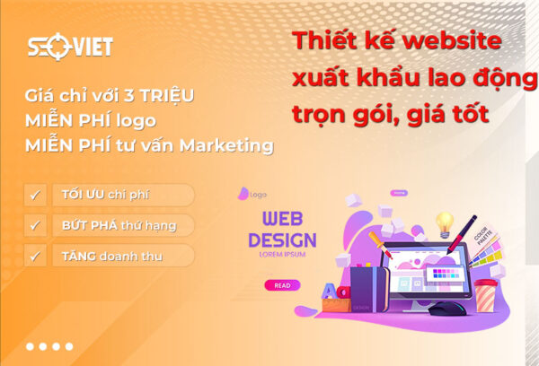 Thiết kế website xuất khẩu lao động