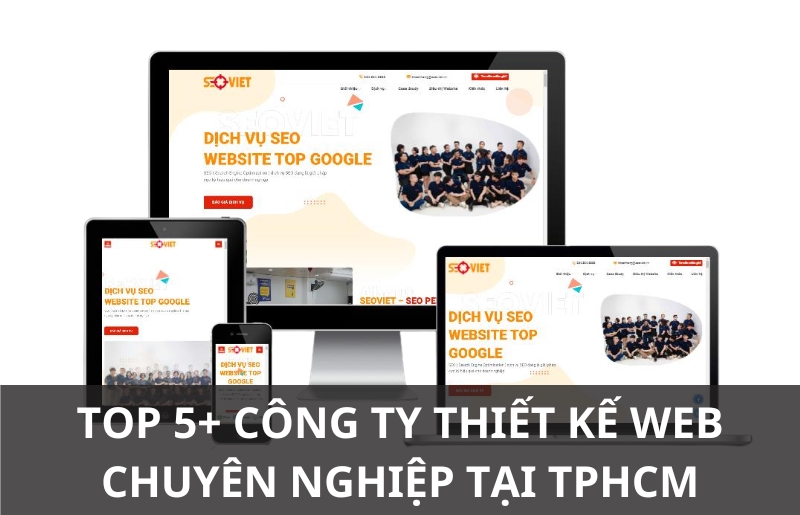 Top công ty thiết kế website tại TPHCM