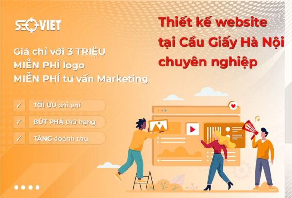 thiết kế website tại cầu giấy hà nội