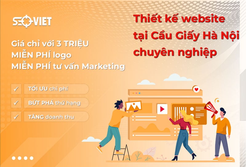 thiết kế website tại cầu giấy hà nội