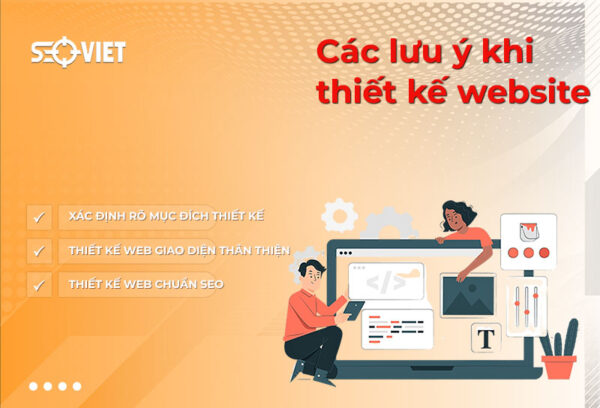 Các lưu ý khi thiết kế website