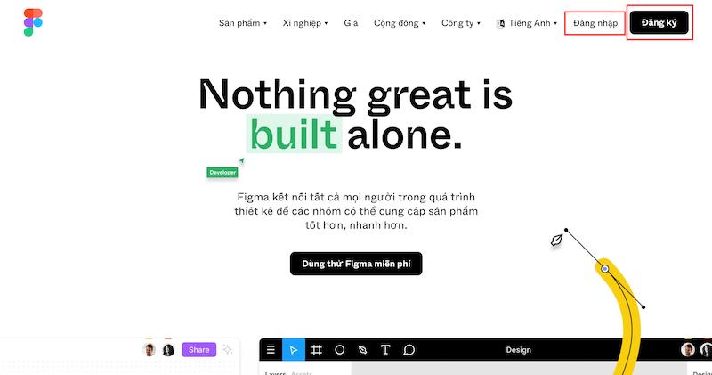 Cách thiết kế web bằng Figma