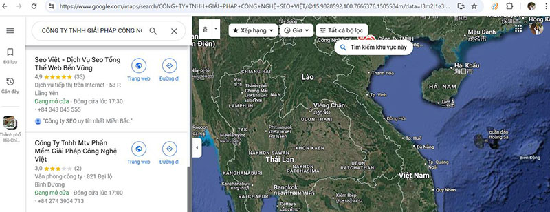 Cách tích hợp Google Maps vào trang web