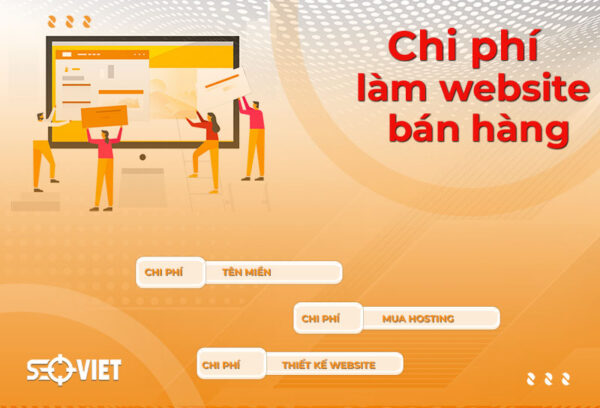 Chi phí làm website bán hàng