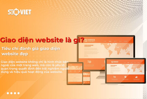 Giao diện website là gì