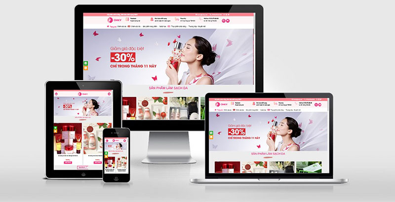 Giao diện website