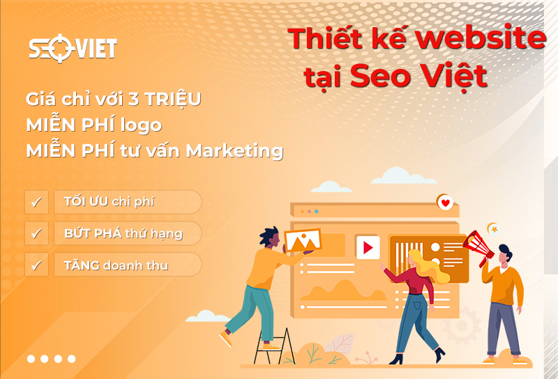 Lợi ích khi thiết kế website tại Seo Việt