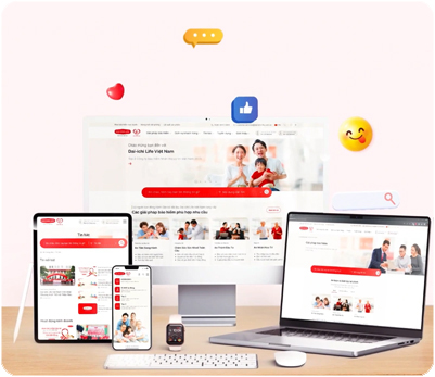 Hoàn thiện và ra mắt website