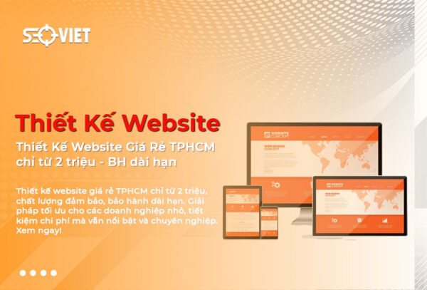 Thiết Kế Website Giá Rẻ TPHCM