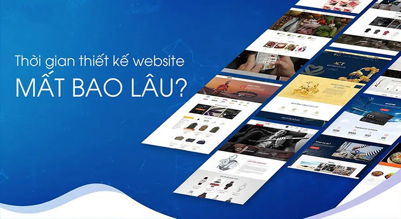 Thời gian thiết kế website