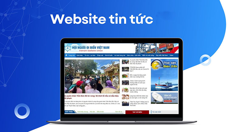 trang web phải là trang tin tức