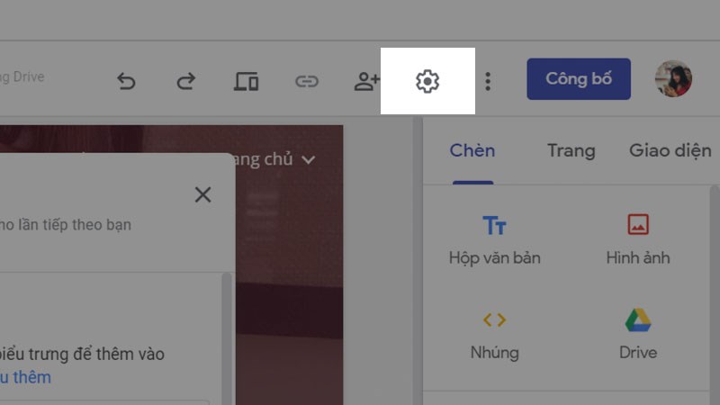 Cách tạo website trên Google Sites