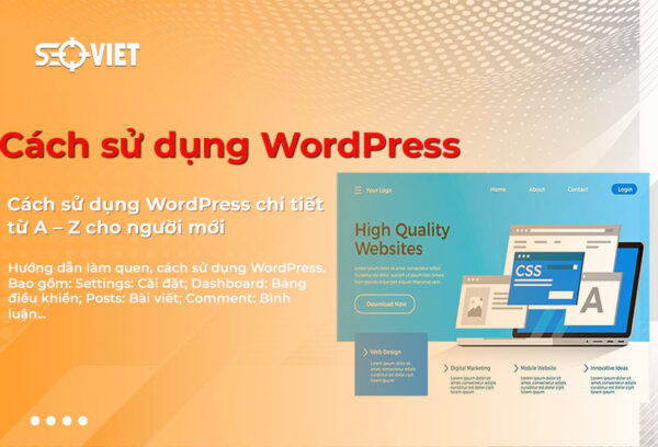 Cách sử dụng WordPress