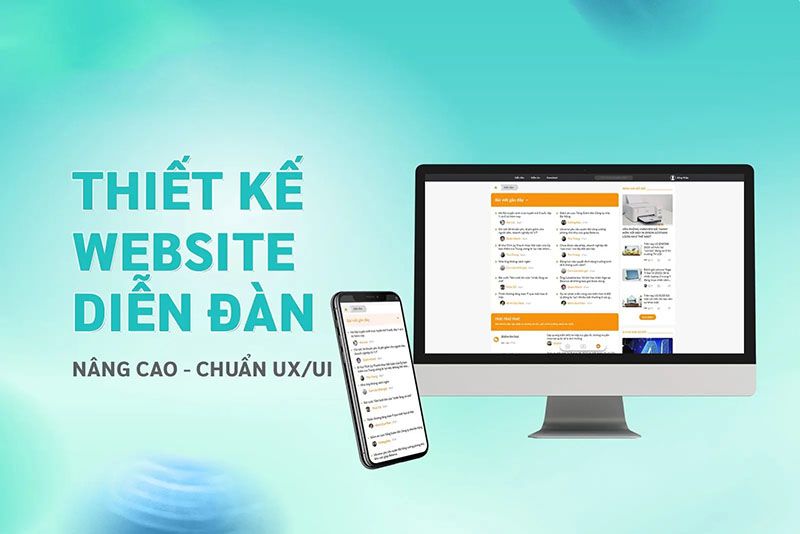 Đơn vị thiết kế website diễn đàn uy tín