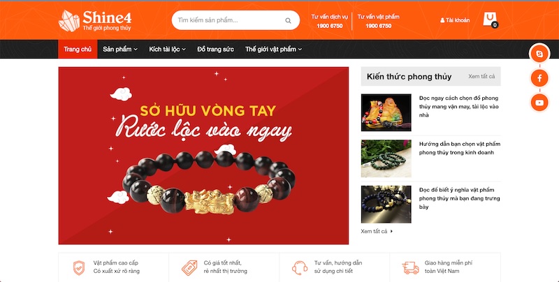 Tầm quan trọng của website phong thủy