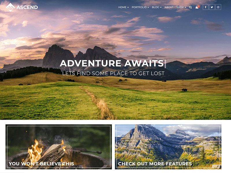 Theme WordPress Ascend 