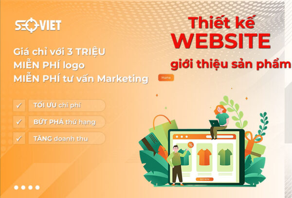 Thiết kế website giới thiệu sản phẩm