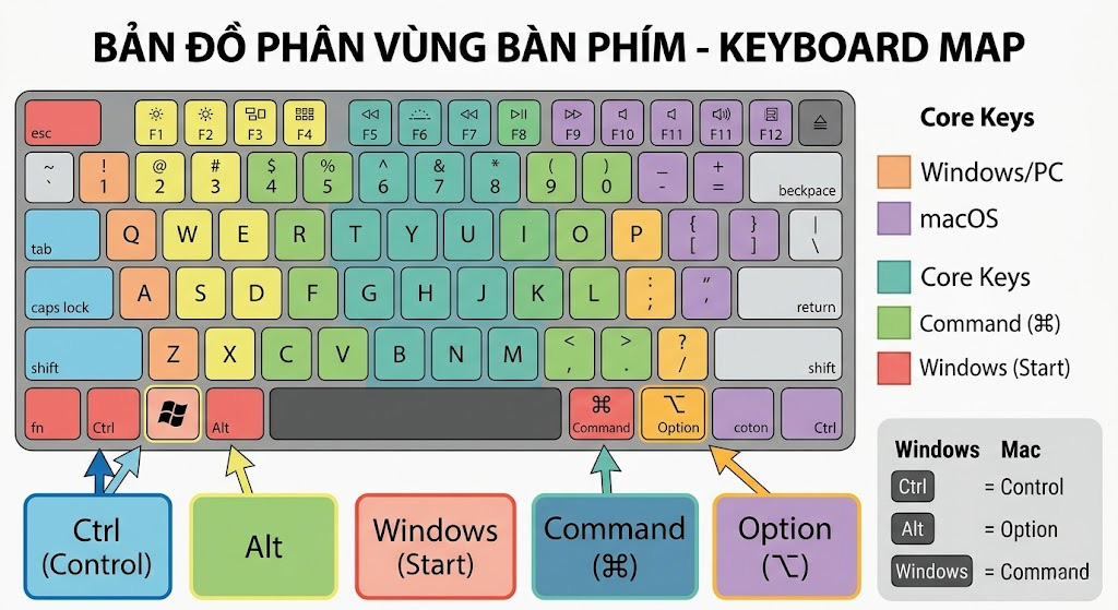 Keyboard Map