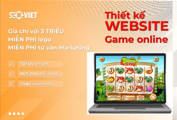 Thiết kế website game online